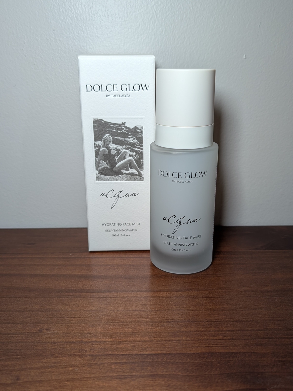 DOLCE GLOW Acqua Hydrating Face Tanning Mist NEW